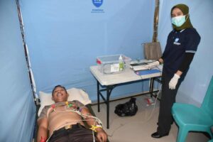 Polres Morowali Utara jalani Rikkes berkala T.A 2023 dari Tim Biddokkes Polda Sulteng