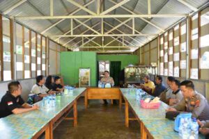 Kapolres Morut Ajak Jurnalis Ngopi Bareng