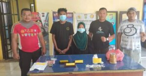Polsek Bungku Utara Tangkap Pasutri Pengedar Ribuan THD