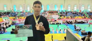 Kejuaraan Pencak Silat Kapolri Cup I-2023 Bripda Moh. Asier raih perunggu