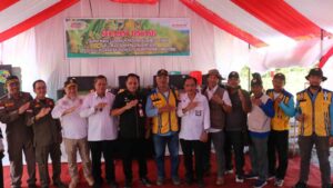 Staf Khusus Menteri Pertanian, Yesiah Ery Tamalagi Hadiri Panen Raya Nusantara di Parigi