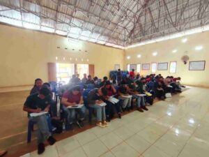 Komitmen Rekrut Warga Lingkar Industri, PT GNI Kembali Gelar Job Fair di Desa Towara