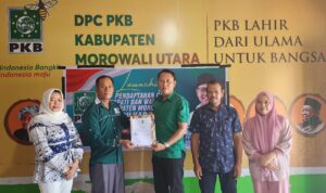 Bung Jeff Ambil Formulir Pendaftaran Cabup Morut di Tiga Partai