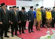 24 Anggota DPRD Morut Dilantik, Warda Ketua Sementara