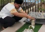 Jelang Dilantik, Arief Ibrahim Ziarah Kubur Ayahanda