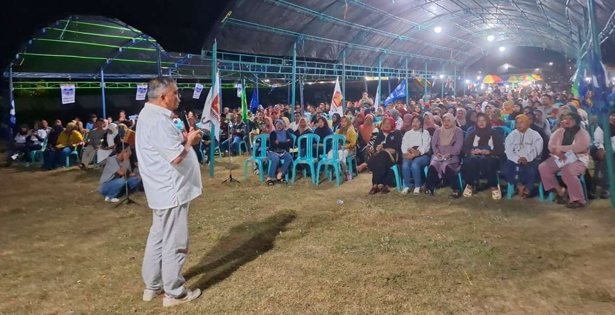 Cagub Sulteng Ahmad Ali dialog bersama warga Poboya