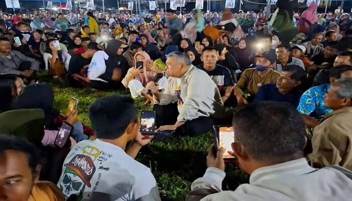 Kampanye Ahmad Ali di Simpang Raya Banggai Disesaki Warga