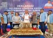 Relawan Lentera Kasih Deklarasikan Dukungan untuk BerAmal