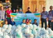 Trinusa Group Bagikan 1.200 Paket Sembako di Desa Lingkar Tambang