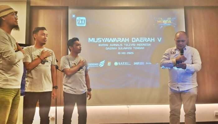 Rolis Muhlis Terpilih Sebagai Ketua IJTI Sulteng 2025-2029