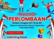 Perlombaan Rakyat di Petasia Perebutkan Hadiah Rp65 Juta