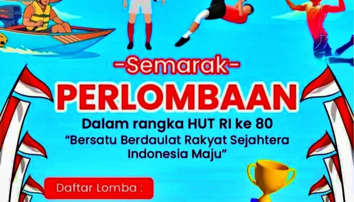 Perlombaan Rakyat di Petasia Perebutkan Hadiah Rp65 Juta