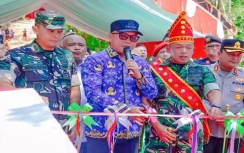 Bupati Morut dan Danrem 132/Tadulako
