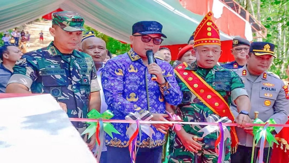 Bupati Morut dan Danrem 132/Tadulako