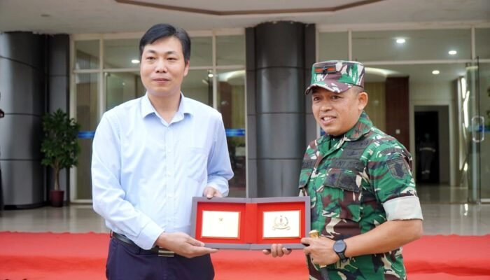 Perkuat Sinergi, Danrem 132/Tadulako Kunjungi PT GNI