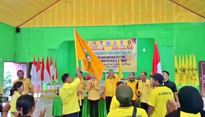 Darman Kembali Pimpin PK Partai Golkar Petasia Timur Secara Aklamasi