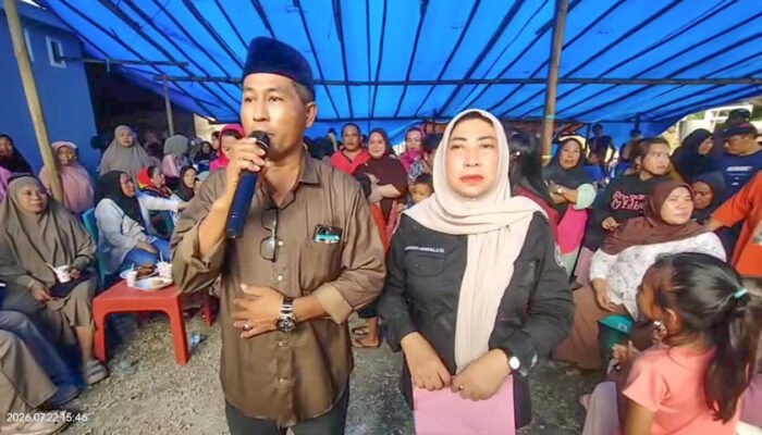 Haerudin Azis Ajak Warga Ganda-Ganda Bersatu Bangun Desa