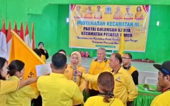 PK Golkar Petasia Timur Jadi Kekuatan Utama Partai Golkar di Morowali Utara