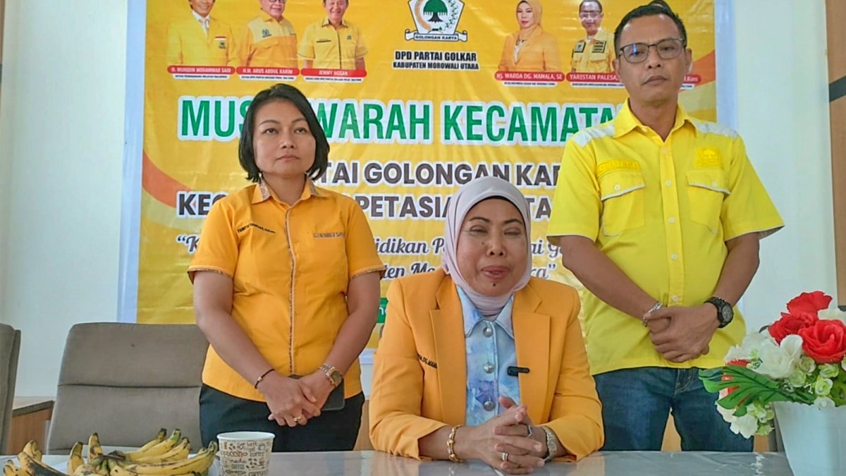 Kader Partai Golkar di Kursi DPRD Morowali Utara