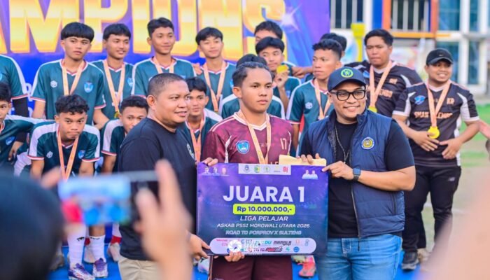 Liga Pelajar ASKAB PSSI Morut Berakhir, Talenta Muda Siap Bersaing ke Porprov X