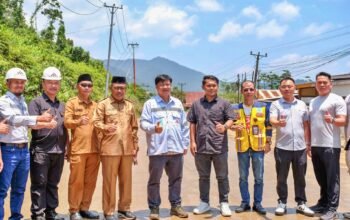 PT GNI Kolaborasi Perbaiki 948 Meter Jalan Nasional