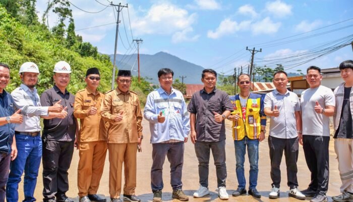 PT GNI Kolaborasi Perbaiki 948 Meter Jalan Nasional